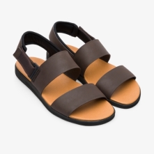 Camper Brown / Black Sandals Mens - Spray Online Ireland | KAROC3210